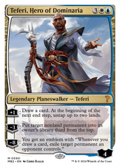 Teferi, Hero of Dominaria (White Border) [Mystery Booster 2] | Chromatic Games