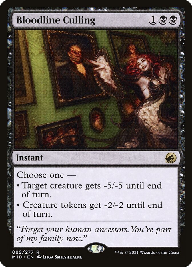 Bloodline Culling 89/277 (Innistrad: Midnight Hunt)  | Chromatic Games