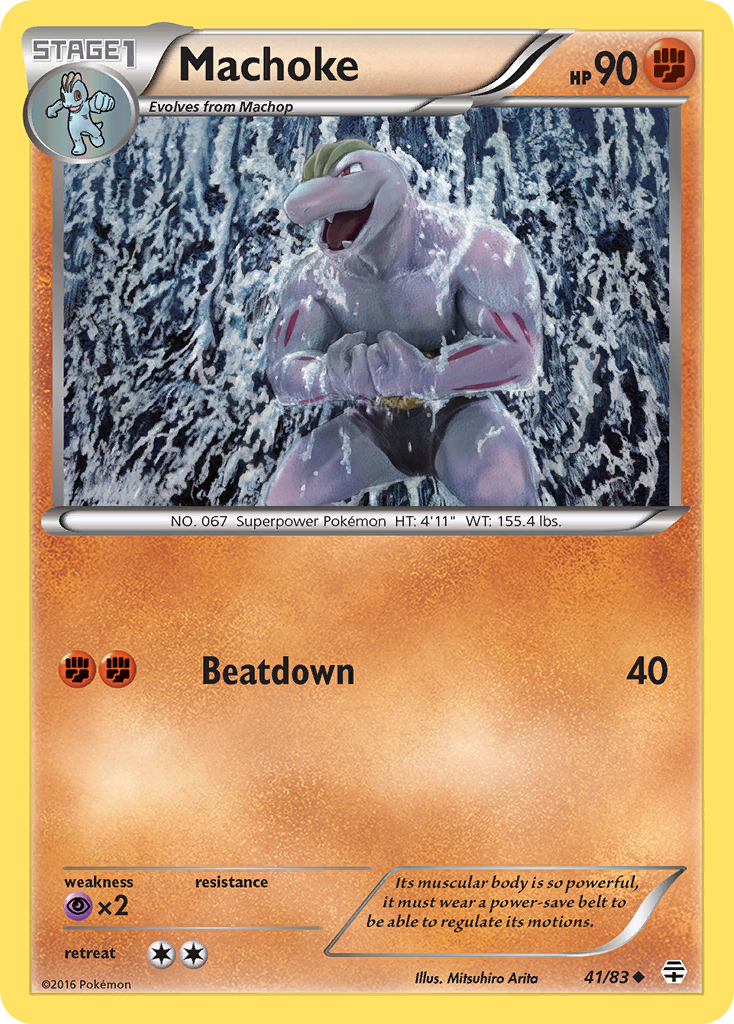 Machoke (41/83) [XY: Generations] | Chromatic Games