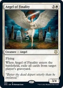 Angel of Finality 63/62 (Commander: Adventures in the Forgotten Realms)  | Chromatic Games