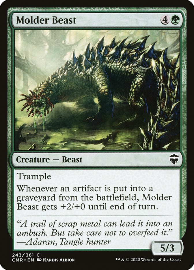 Molder Beast 243 (Commander Legends)  | Chromatic Games