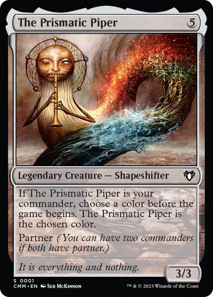 The Prismatic Piper [Commander Masters] | Chromatic Games