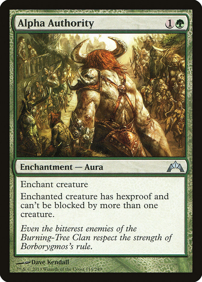 Alpha Authority 114/249 (Gatecrash)  - Foil | Chromatic Games