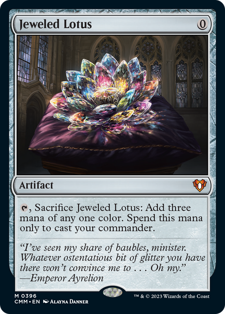 Jeweled Lotus [Commander Masters] | Chromatic Games
