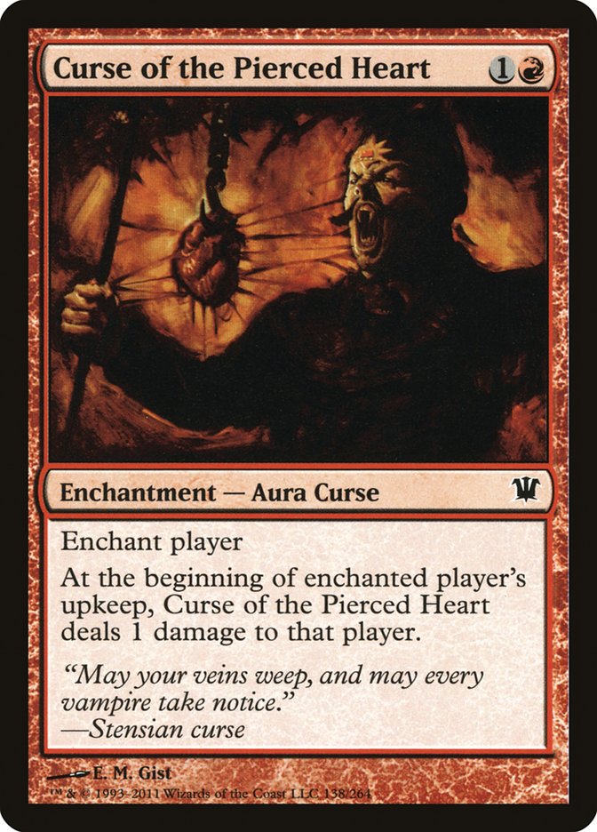 Curse of the Pierced Heart 138/264 (Innistrad)  | Chromatic Games