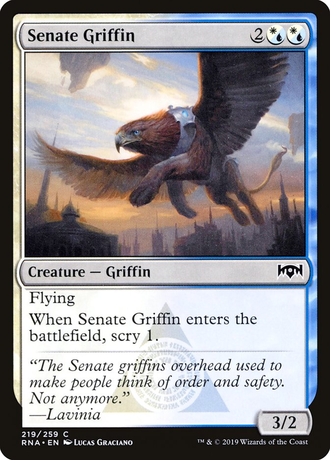 Senate Griffin 219/259 (Ravnica Allegiance)  | Chromatic Games