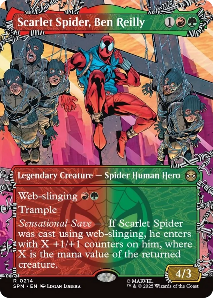 Scarlet Spider, Ben Reilly (Borderless) [Marvel's Spider-Man] | Chromatic Games