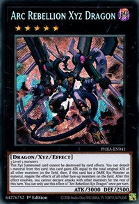 Arc Rebellion Xyz Dragon [PHRA-EN041] Secret Rare | Chromatic Games