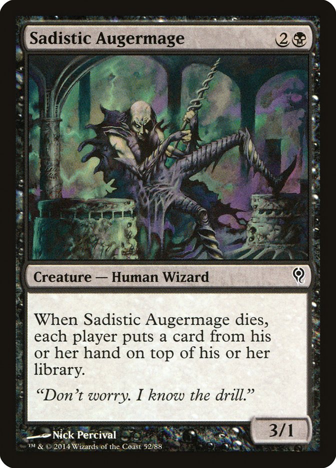 Sadistic Augermage [Duel Decks: Jace vs. Vraska] | Chromatic Games