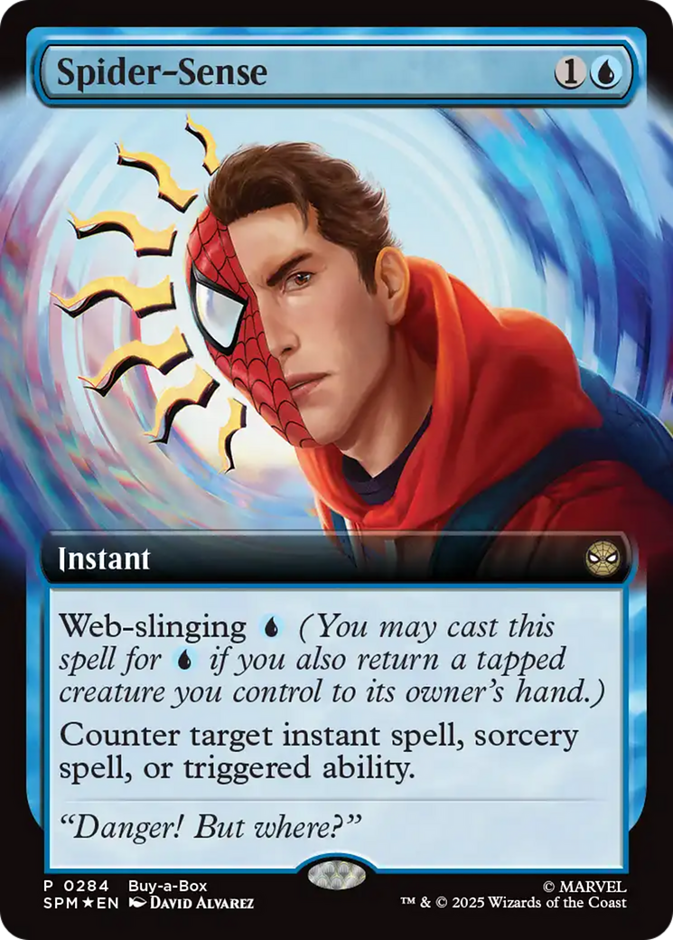 Spider-Sense (Extended Art) [Marvel's Spider-Man Promos] | Chromatic Games
