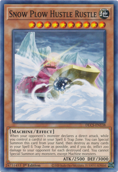 Snow Plow Hustle Rustle [DLCS-EN138] Common | Chromatic Games