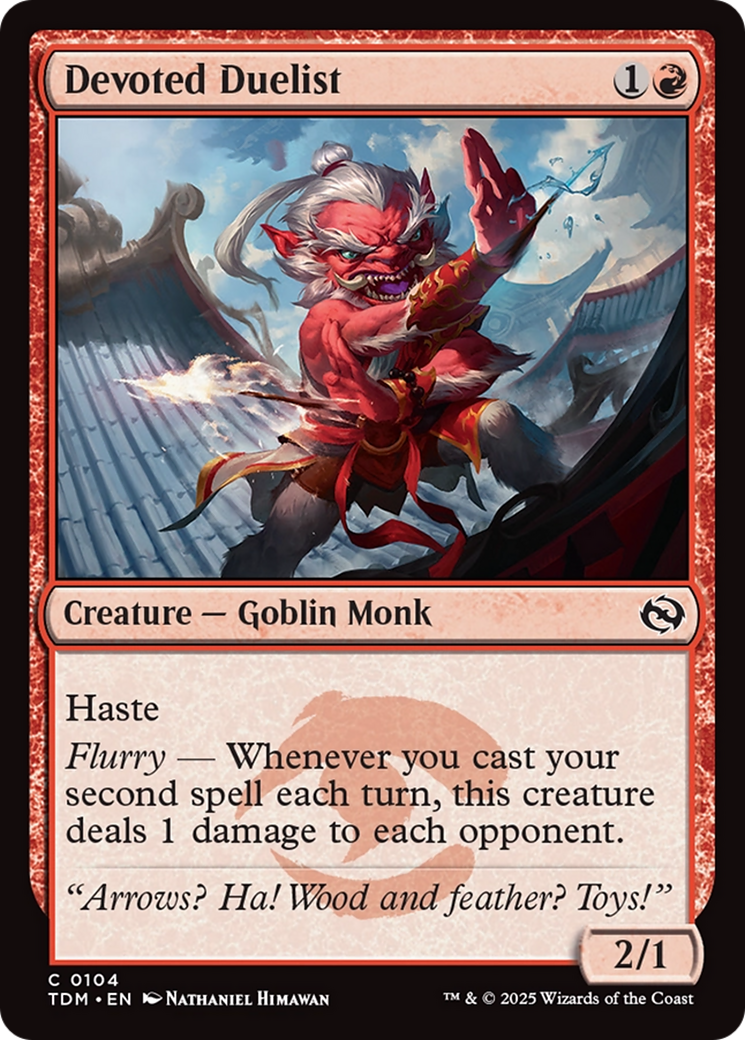 Devoted Duelist [Tarkir: Dragonstorm] | Chromatic Games