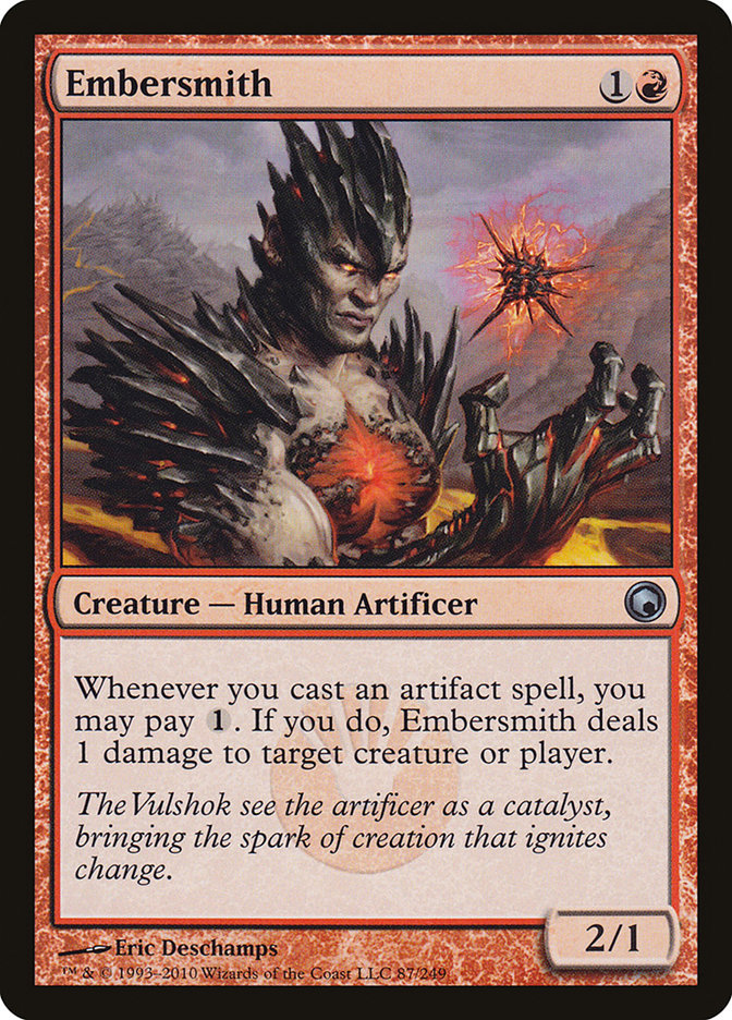 Embersmith 87/249 (Scars of Mirrodin)  | Chromatic Games