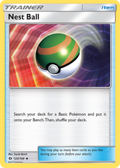 Nest Ball (123/149) [Sun & Moon: Base Set] | Chromatic Games