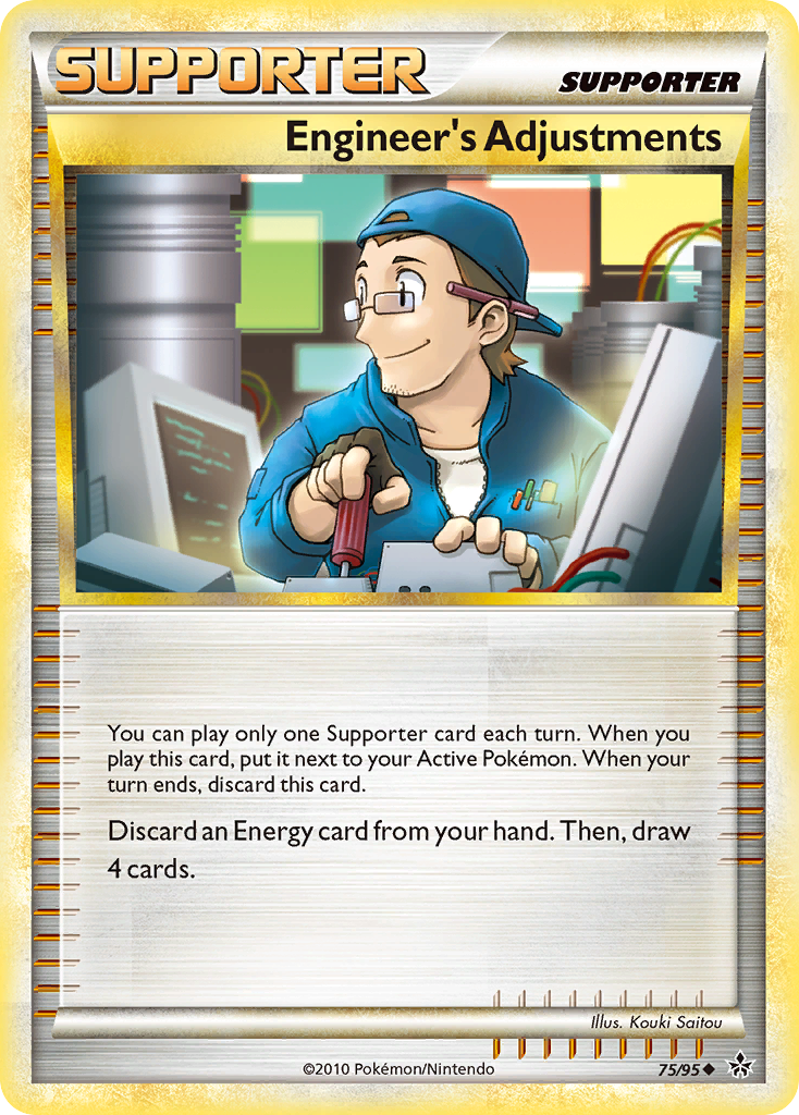 Engineer's Adjustments (75/95) [HeartGold & SoulSilver: Unleashed] | Chromatic Games