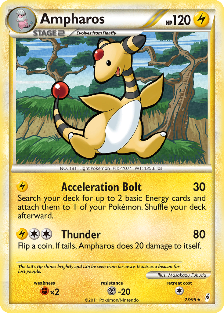 Ampharos (23/95) [HeartGold & SoulSilver: Call of Legends] | Chromatic Games