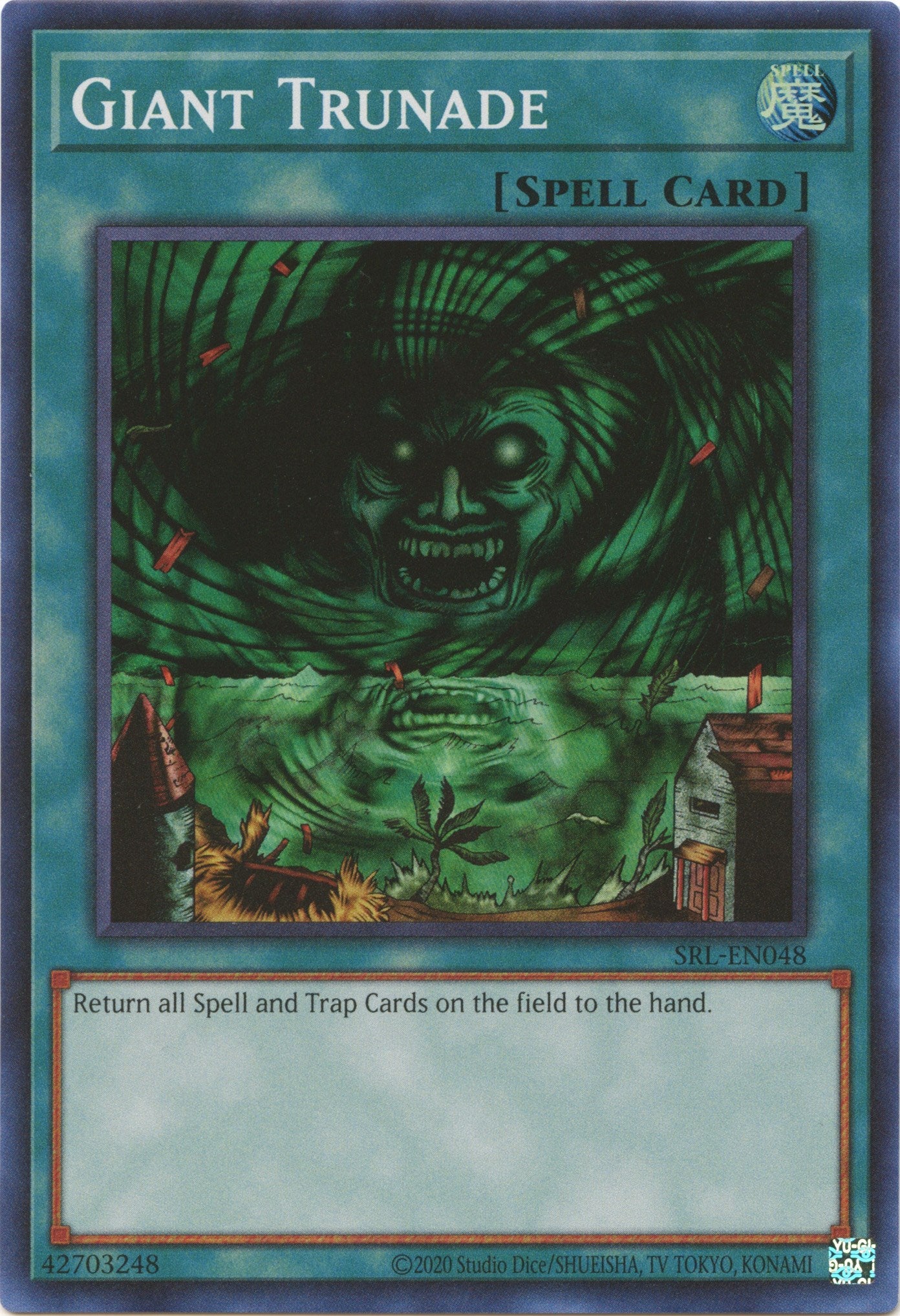 Giant Trunade (25th Anniversary) [SRL-EN048] Super Rare | Chromatic Games