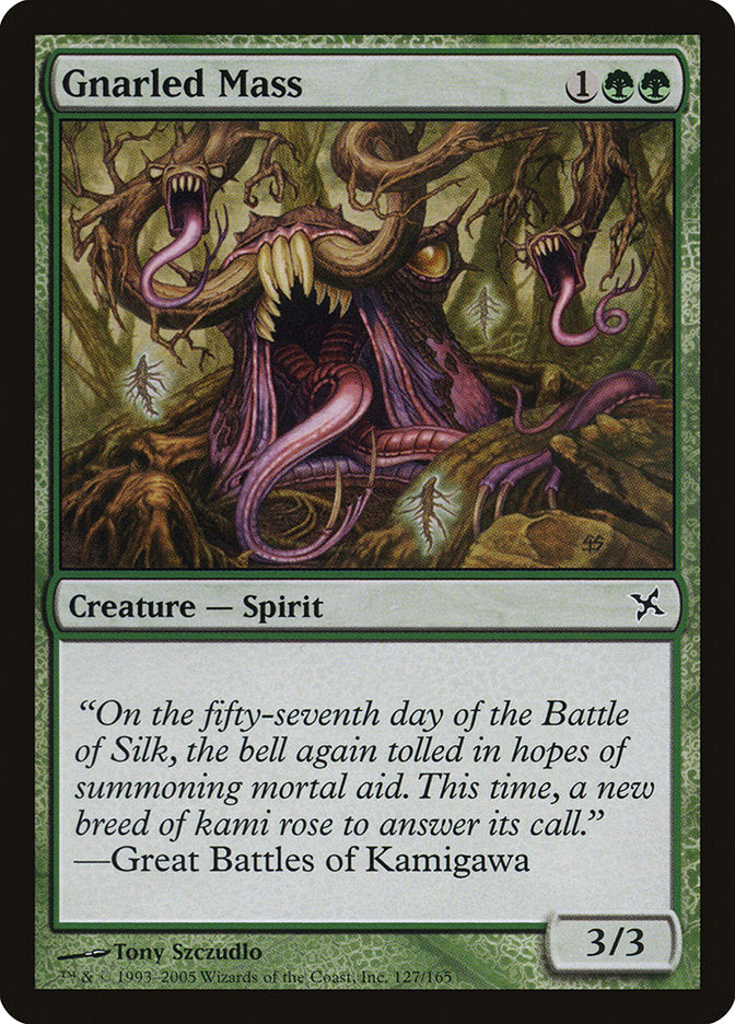 Gnarled Mass 127/165 (Betrayers of Kamigawa)  | Chromatic Games