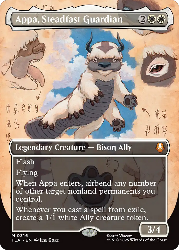 Appa, Steadfast Guardian (Borderless) [Avatar: The Last Airbender] | Chromatic Games