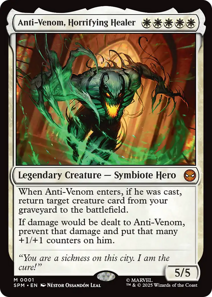 Anti-Venom, Horrifying Healer [Marvel's Spider-Man] | Chromatic Games