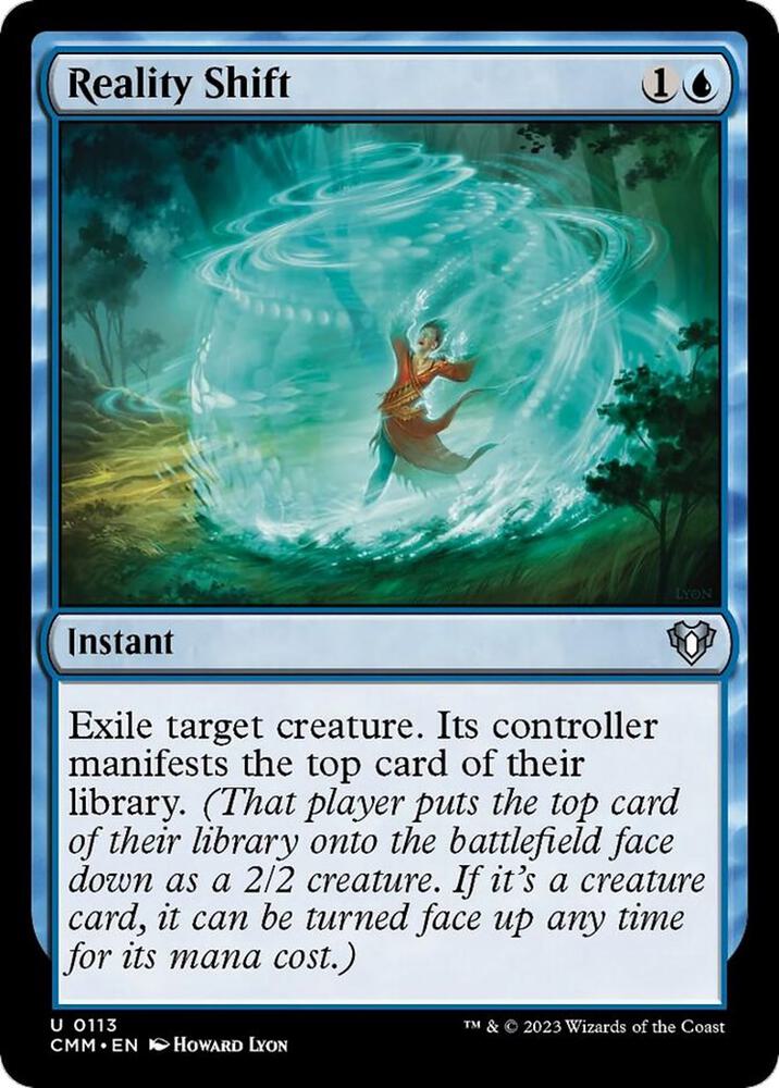 Reality Shift 113/451 (Commander Masters)  - Foil | Chromatic Games