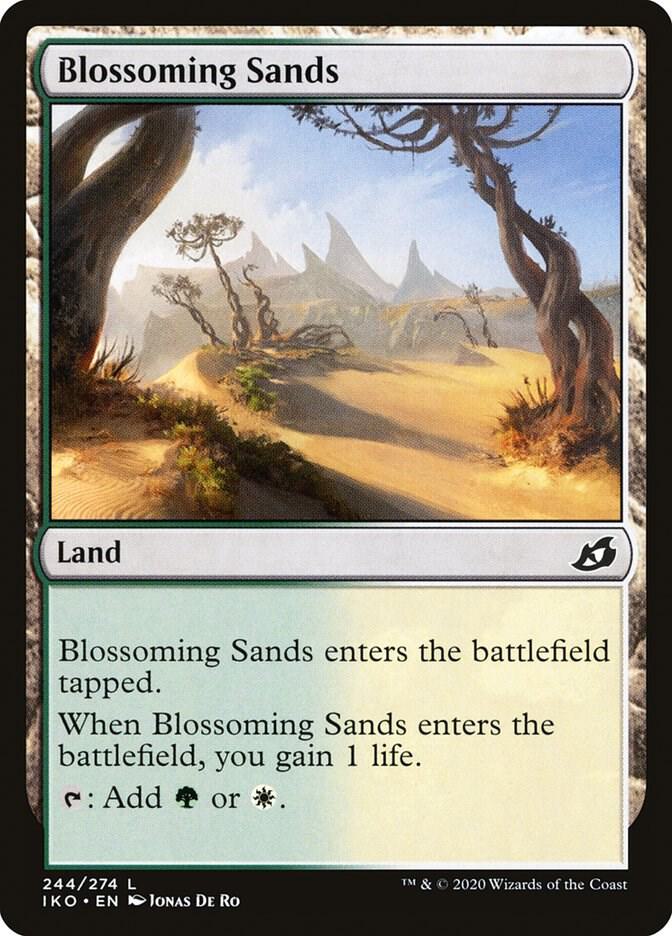 Blossoming Sands 244/274 (Ikoria: Lair of Behemoths)  - Foil | Chromatic Games