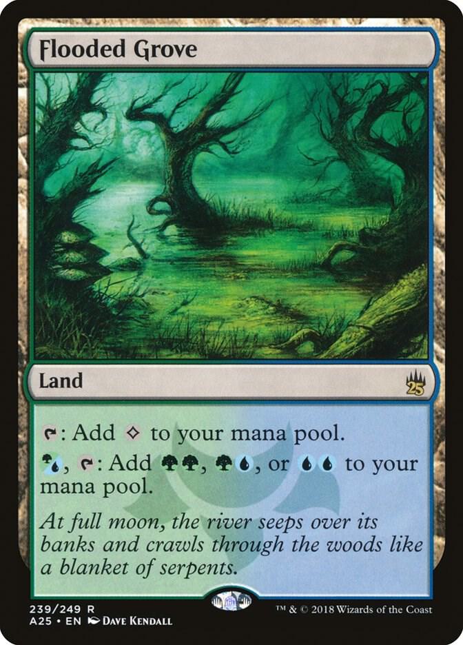Flooded Grove 239/249 (Masters 25)  | Chromatic Games