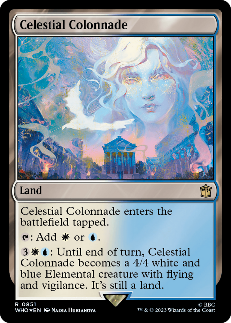 Celestial Colonnade (Surge Foil) [Doctor Who] | Chromatic Games