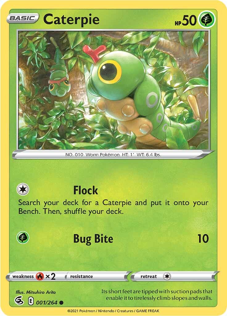 Caterpie (001/264) [Sword & Shield: Fusion Strike] | Chromatic Games