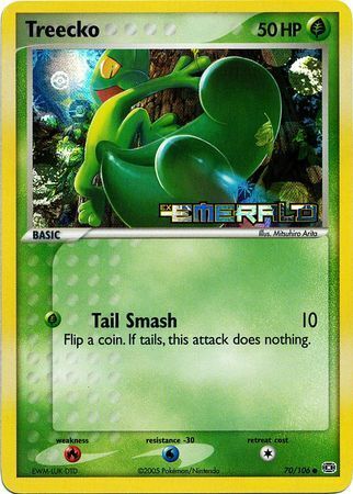 Treecko (70/106) (Stamped) [EX: Emerald] | Chromatic Games