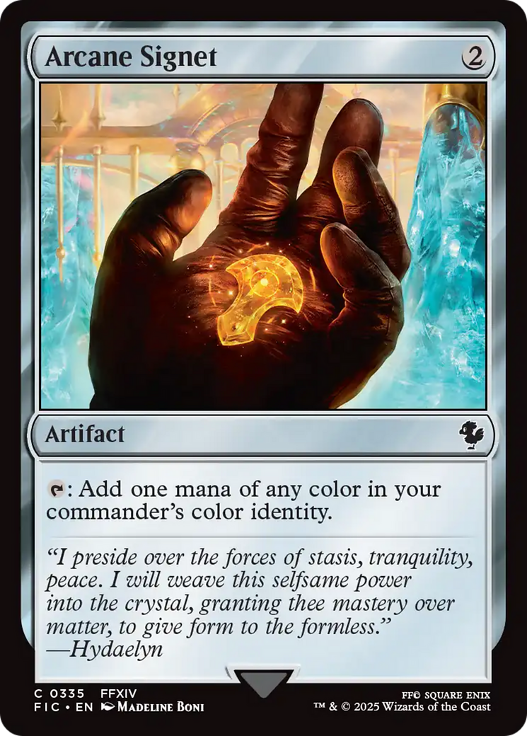 Arcane Signet (0335) [FINAL FANTASY Commander] | Chromatic Games