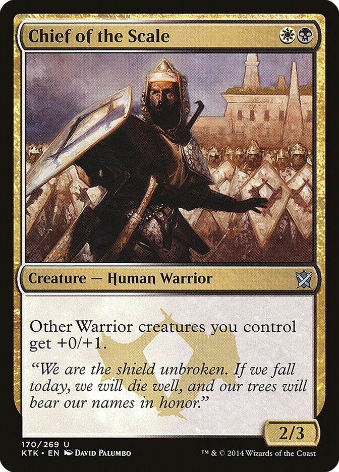 Chief of the Scale 170 (Khans of Tarkir)  | Chromatic Games