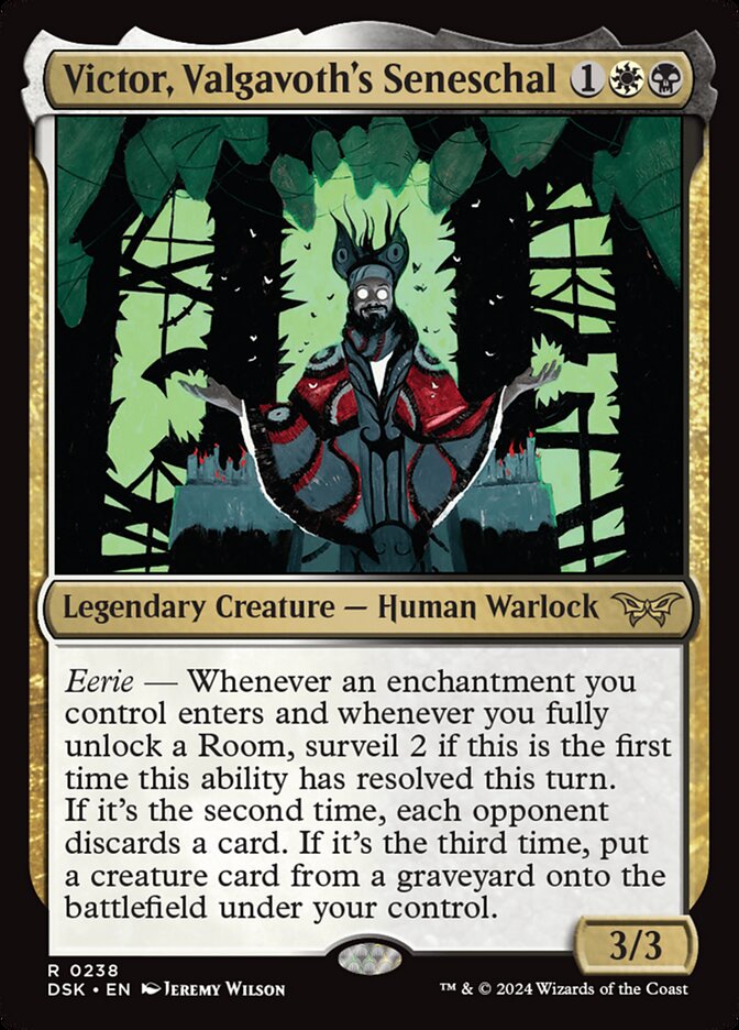 Victor, Valgavoth's Seneschal 238 (Duskmourn: House of Horror)  | Chromatic Games
