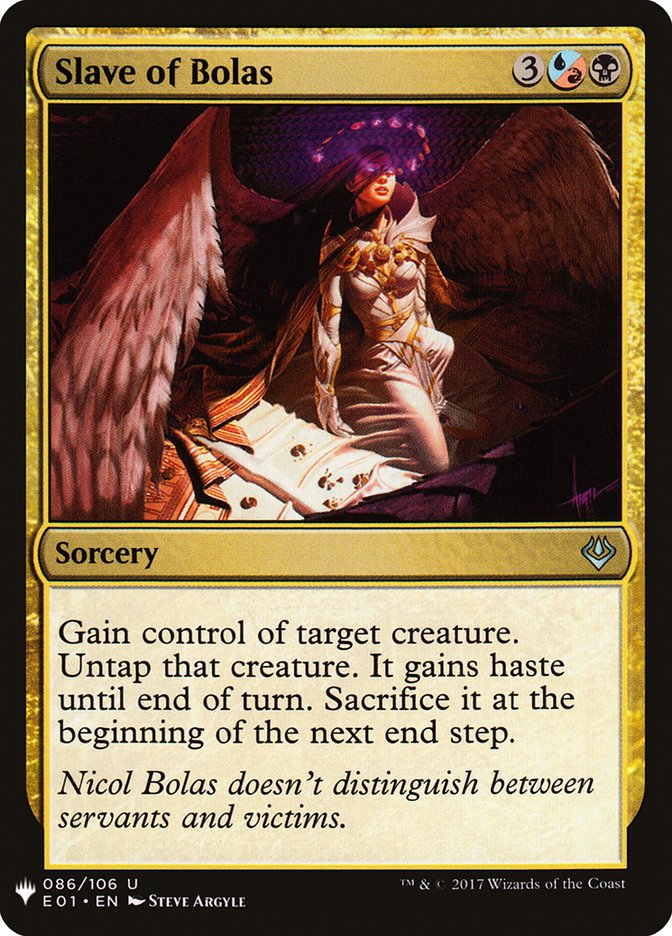Slave of Bolas [Mystery Booster] | Chromatic Games