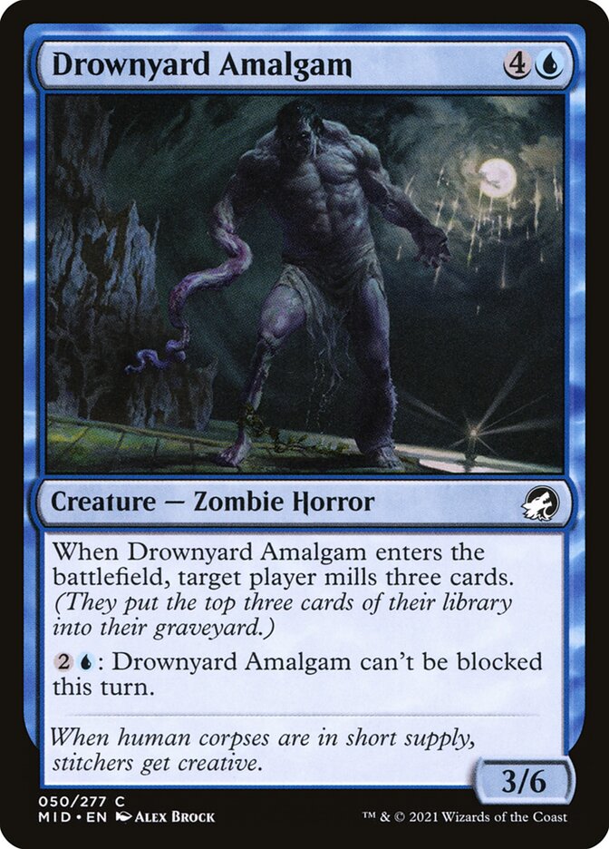 Drownyard Amalgam 50/277 (Innistrad: Midnight Hunt)  | Chromatic Games