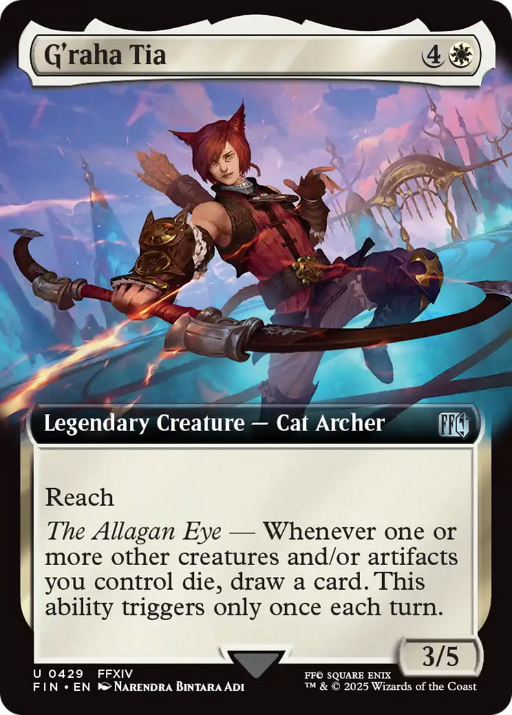 G'raha Tia (Extended Art) [FINAL FANTASY] | Chromatic Games