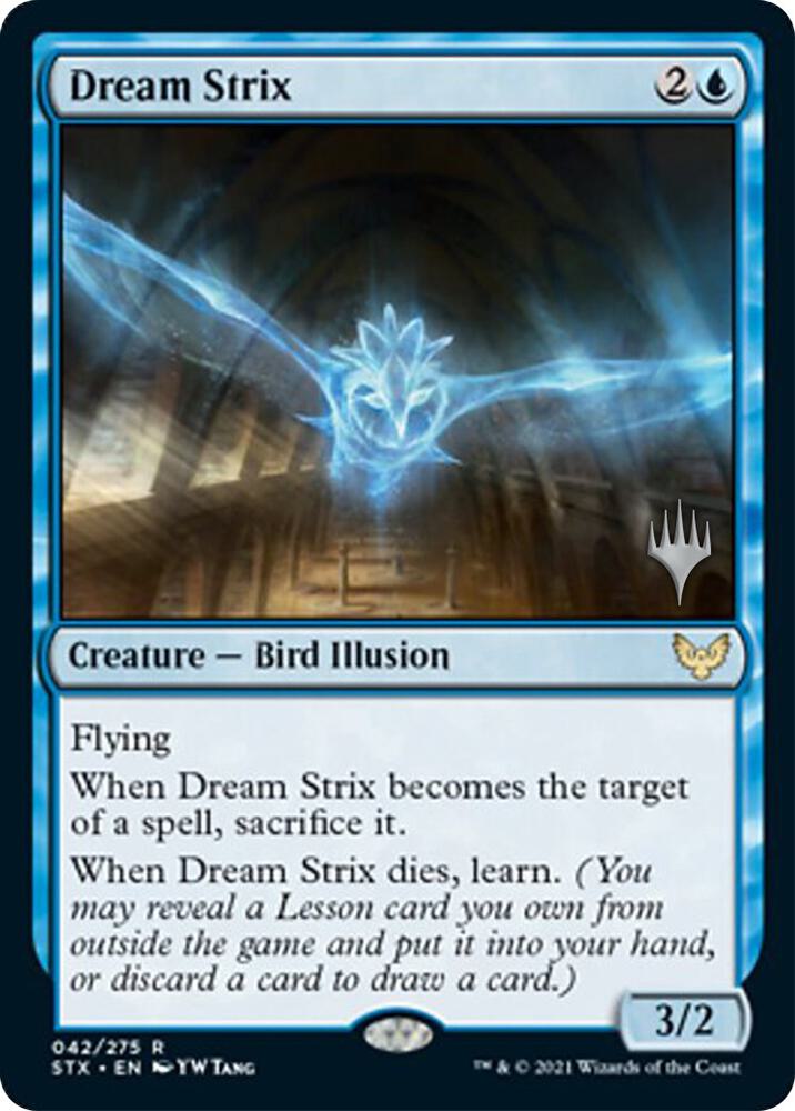 Dream Strix 42 (Promo Pack: Strixhaven)  - Foil | Chromatic Games