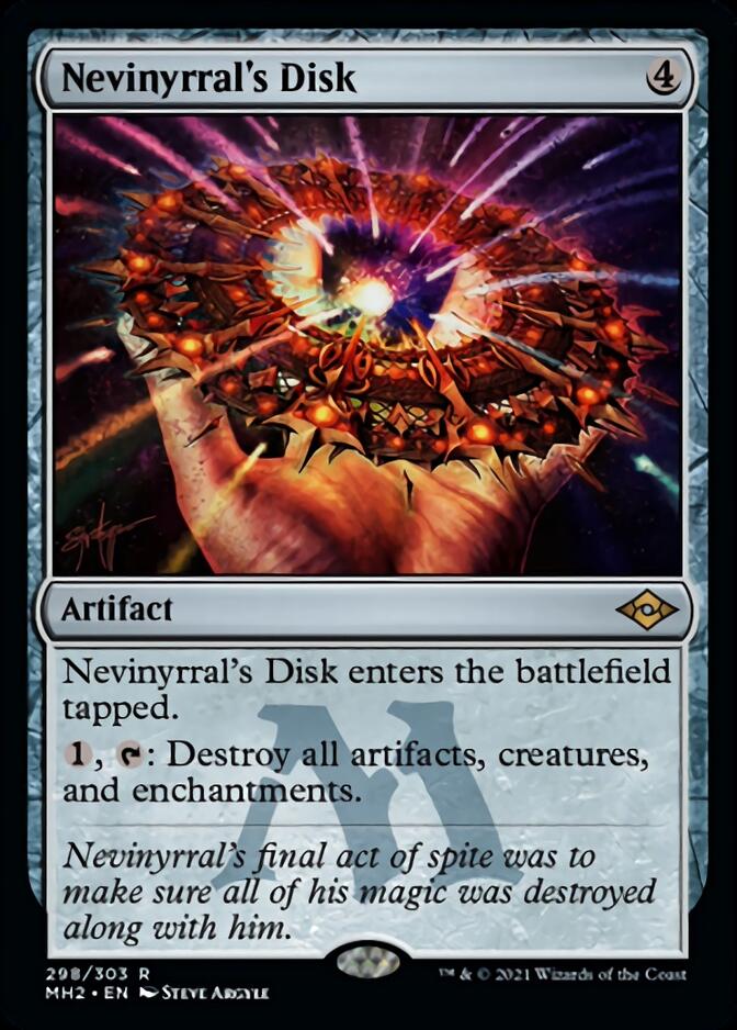 Nevinyrral's Disk (Foil Etched) [Modern Horizons 2] | Chromatic Games