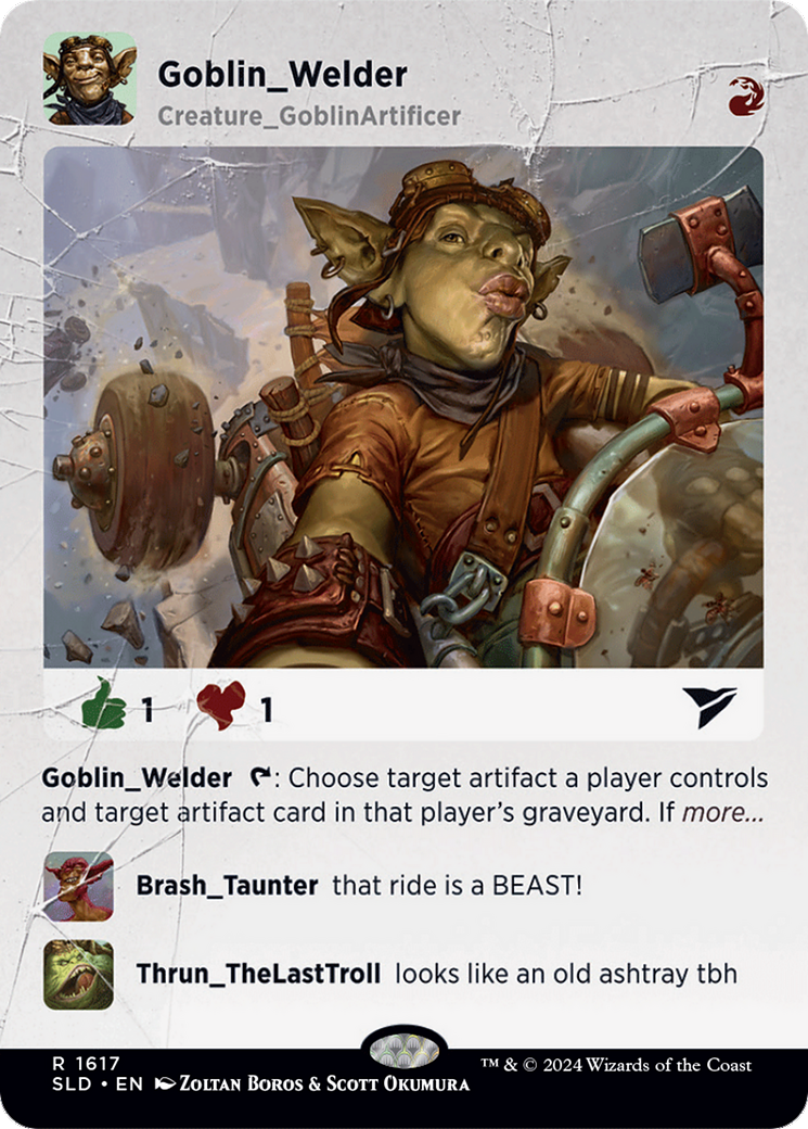 Goblin Welder [Secret Lair Drop Series] | Chromatic Games