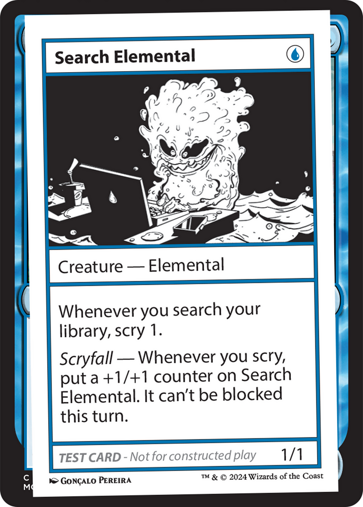 Search Elemental [Mystery Booster 2 Playtest Cards] | Chromatic Games