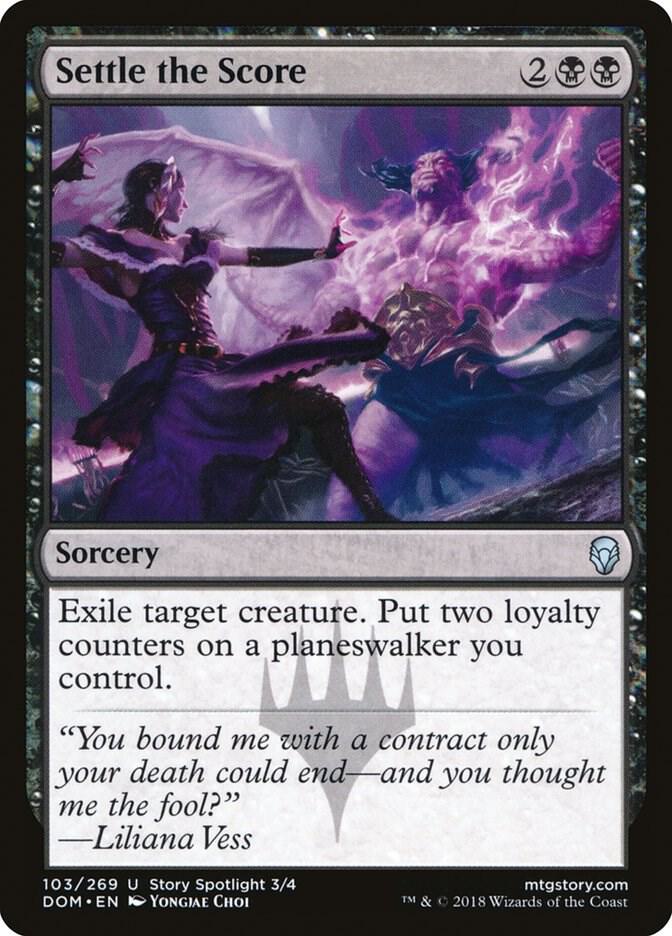 Settle the Score 103/269 (Dominaria)  | Chromatic Games