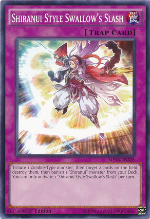 Shiranui Style Swallow's Slash [MP16-EN228] Common | Chromatic Games