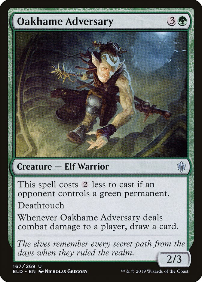 Oakhame Adversary 167/269 (Throne of Eldraine)  | Chromatic Games