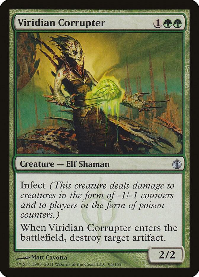 Viridian Corrupter 94 (Mirrodin Besieged)  | Chromatic Games