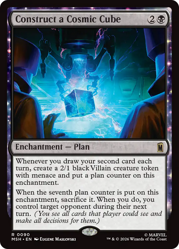 Construct a Cosmic Cube [Marvel Super Heroes] | Chromatic Games