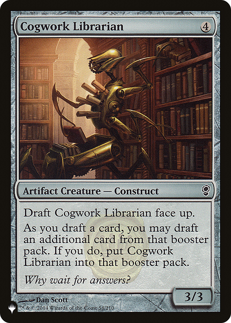 Cogwork Librarian [The List] | Chromatic Games