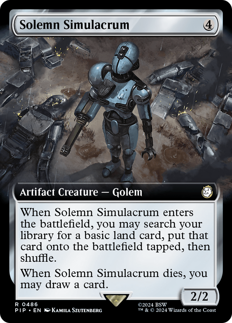 Solemn Simulacrum (Extended Art) [Fallout] | Chromatic Games