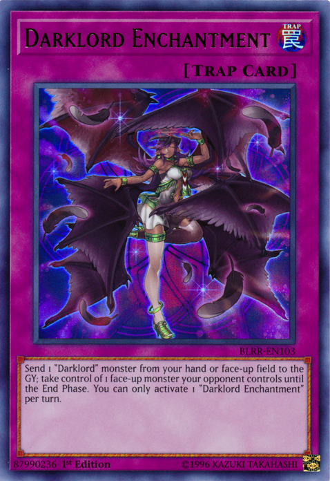 Darklord Enchantment [BLRR-EN103] Ultra Rare | Chromatic Games