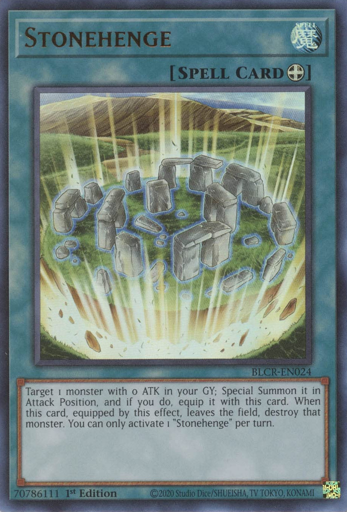 Stonehenge [BLCR-EN024] Ultra Rare | Chromatic Games