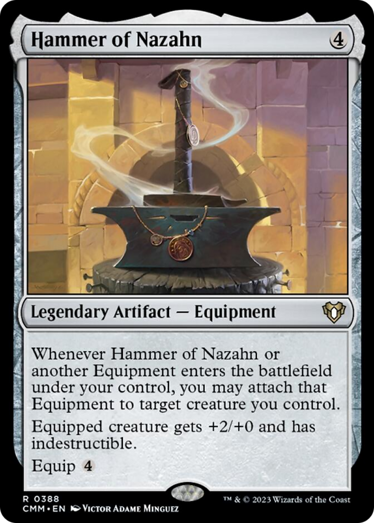 Hammer of Nazahn [Commander Masters] | Chromatic Games